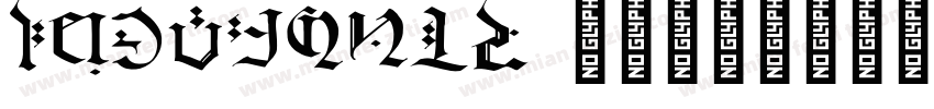IdeaFonts 苍穹提字体转换